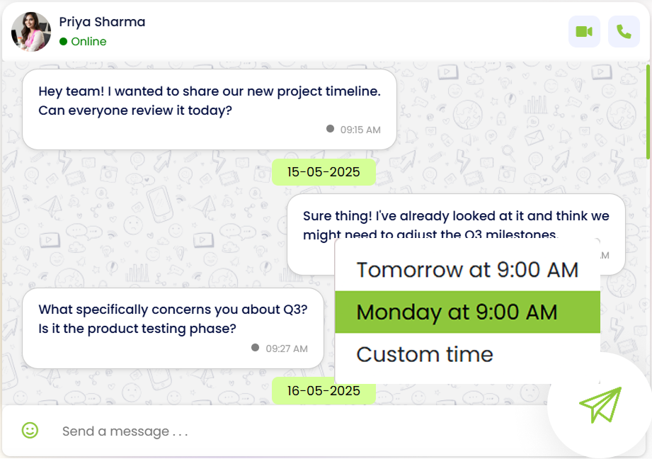 Voice Messages